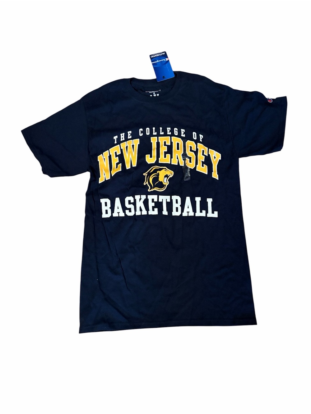 Champion The College of New Jersey Short Sleeve Tee Size Small
